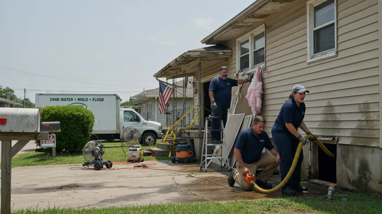 Water Damage Repair in Providence, NC near me